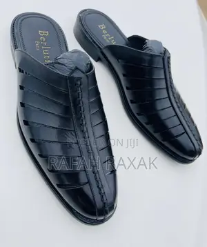 Men’S Classic Berluti Half Leather Shoes
