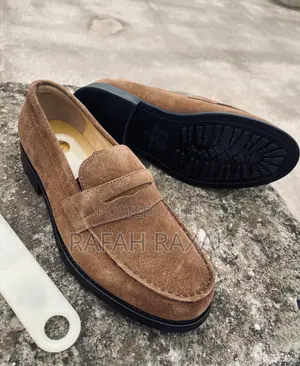 Original Men’S Classic Brown Marc James Suede Loafers