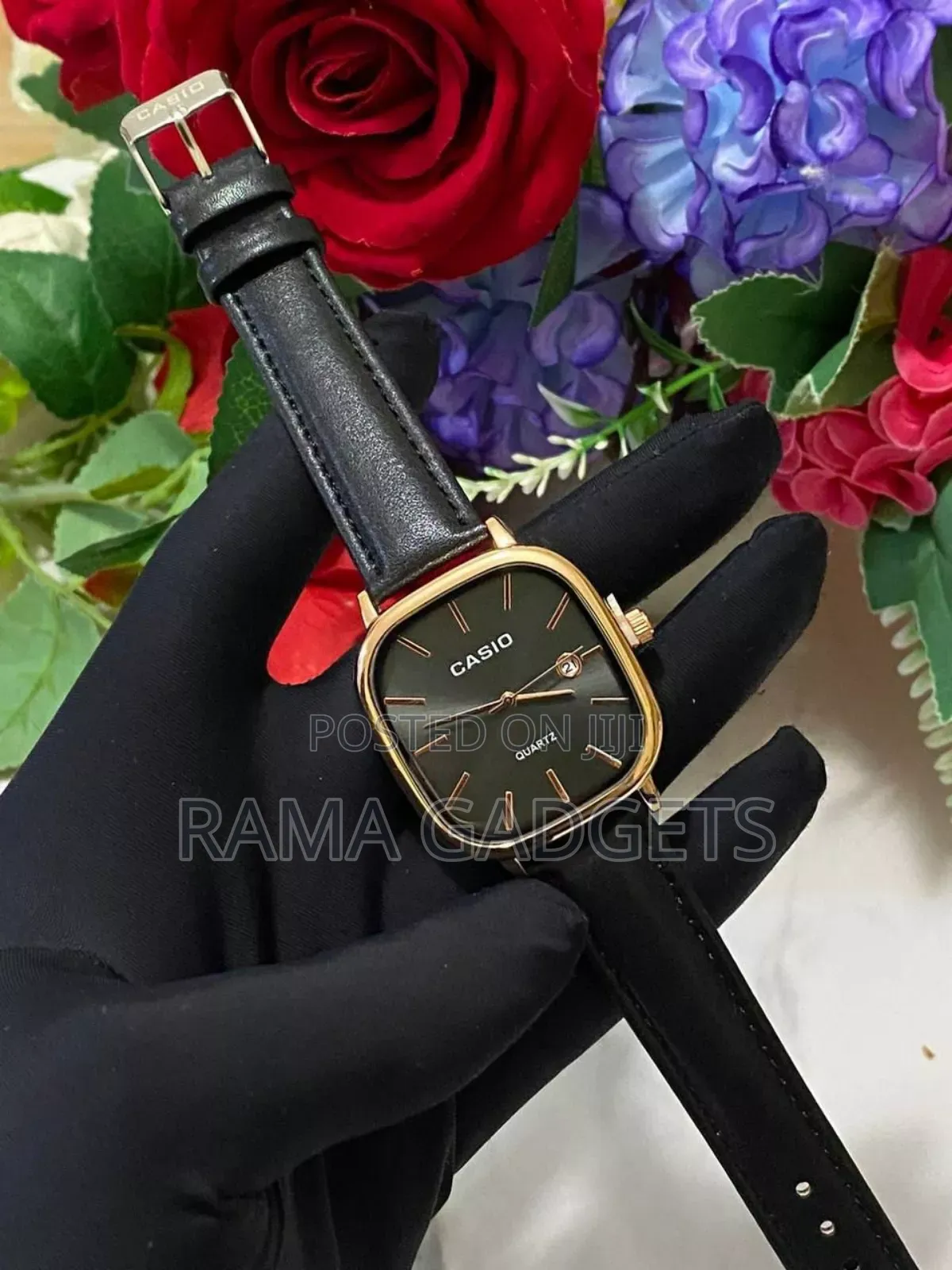 Casio Leather Watch