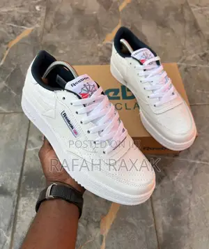 Reebok Club C 85 Men’S Classic Leather Sneakers In Stock