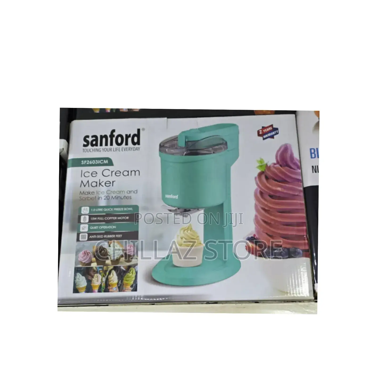 Sanford Ice Cream Maker.