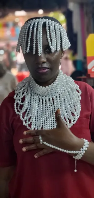 Beaded Designers Necklace