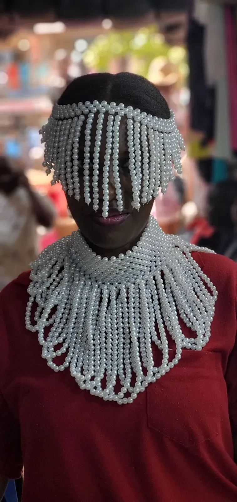 Beaded Designers Necklace