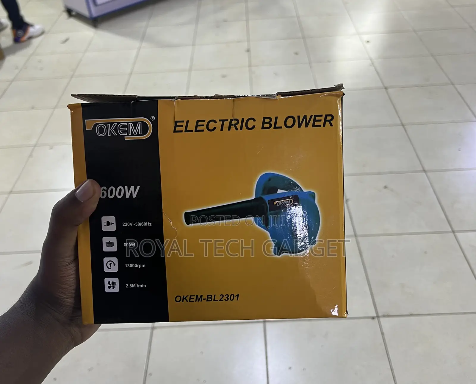 Original Electric Air Blower 600watts (Heavy Duty)