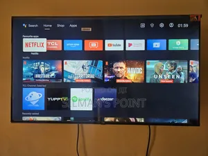 Frameless TCL 43" Smart Android Tv With Bluetooth