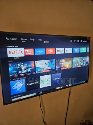 Frameless TCL 43" Smart Android Tv With Bluetooth