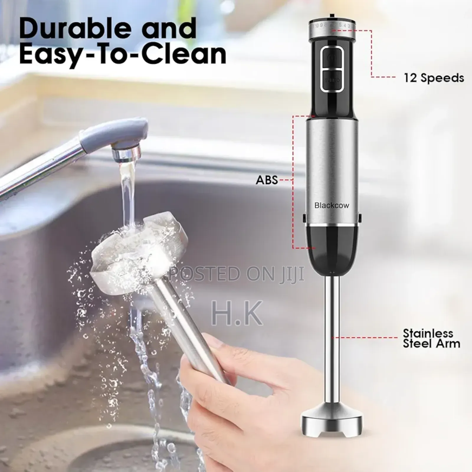 Handheld Blender, Powerful 800w Electric Hand Blender