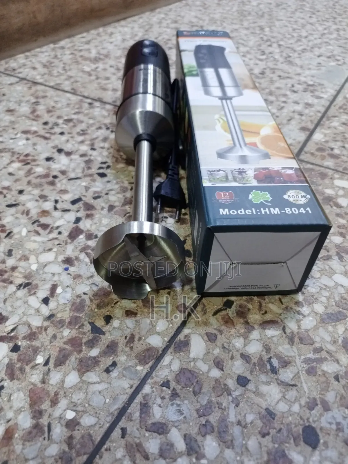 Hoffmans Hand Blender (Model Hm-8041).
