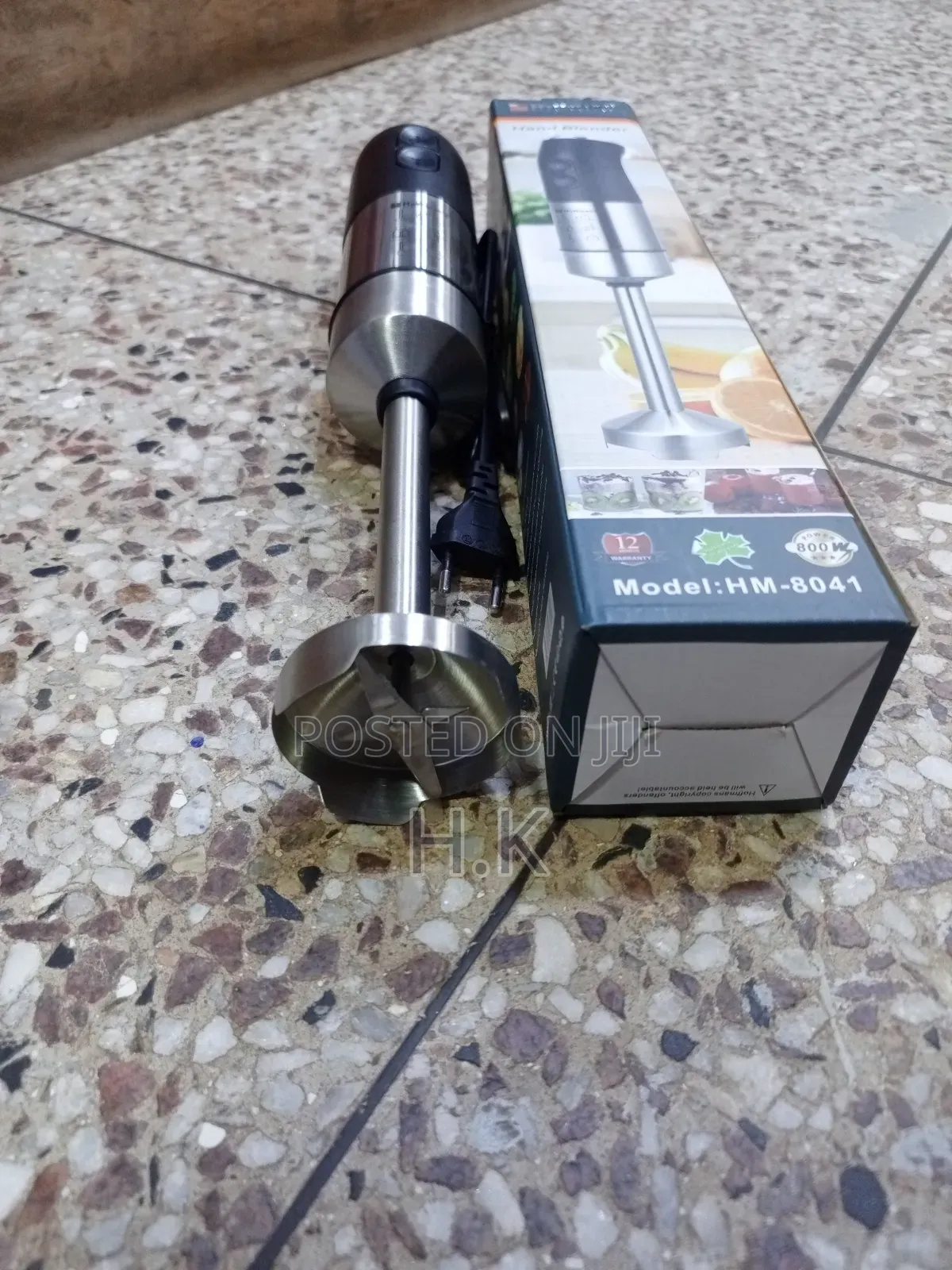 Hoffmans Hand Blender (Model Hm-8041).