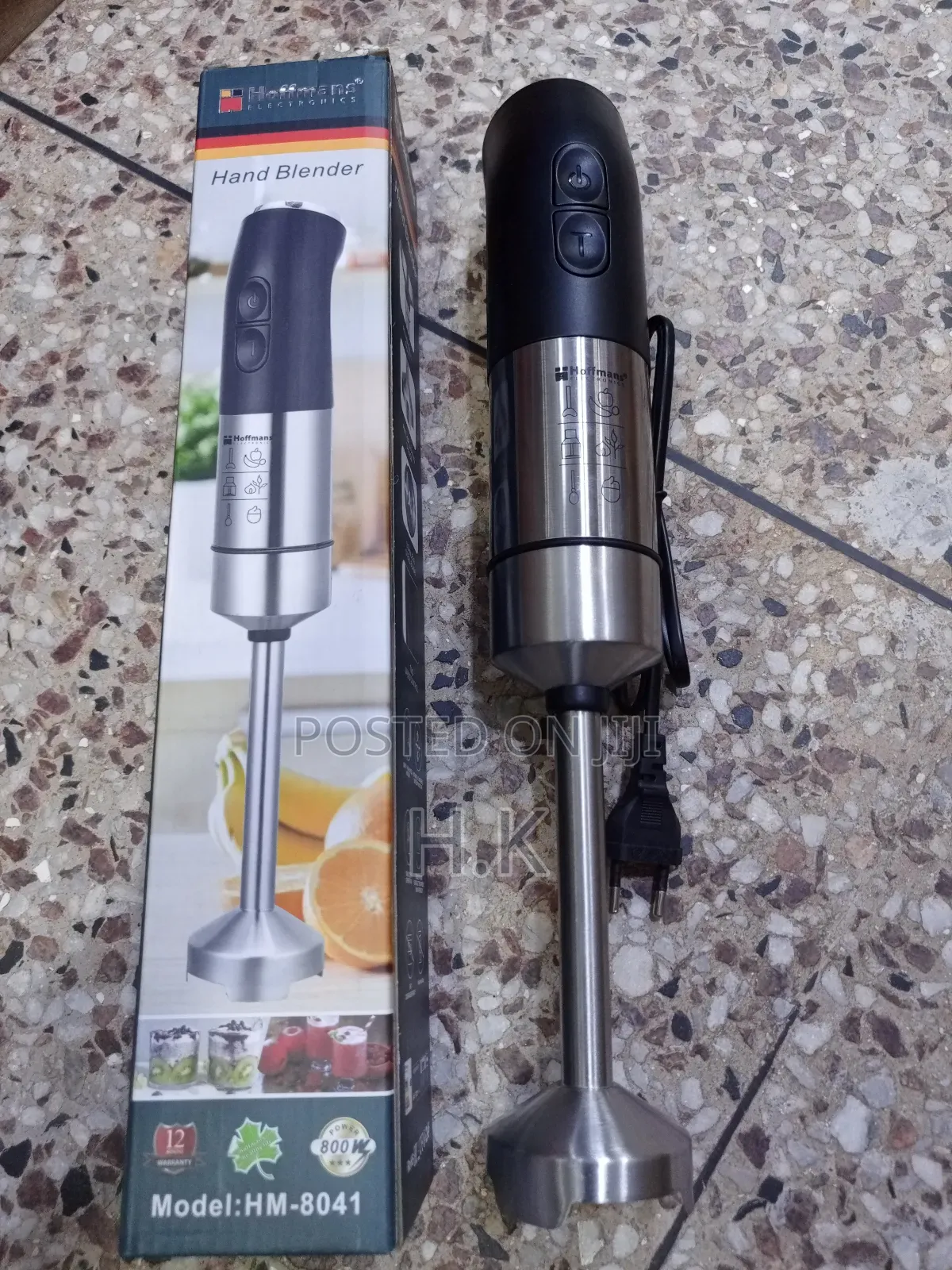 Hoffmans Hand Blender (Model Hm-8041).
