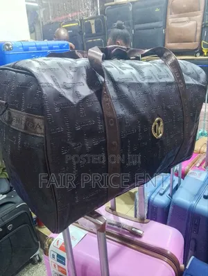 Leather Safari Bags . Large.( Brown)