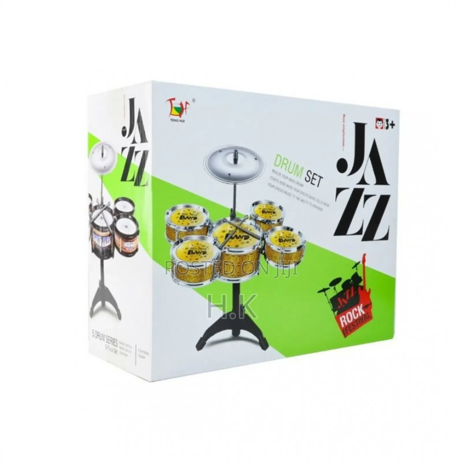 Toy Drum Set for Children