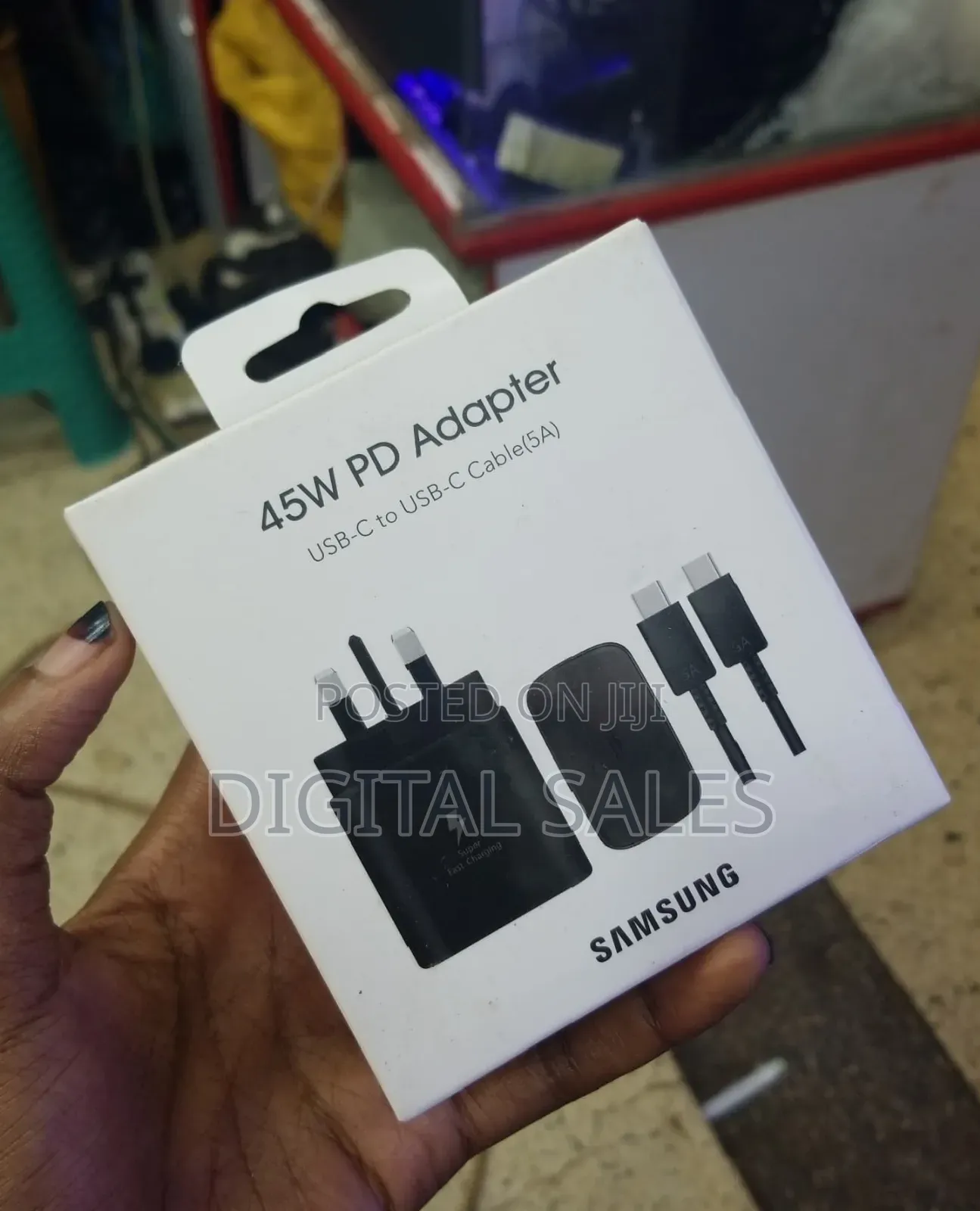 Samsung 45w Pd Adapter With Usb-C to Usb- C Cable
