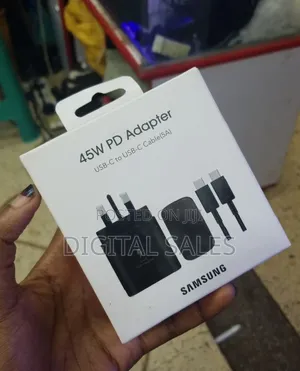 Samsung 45w Pd Adapter With Usb-C to Usb- C Cable