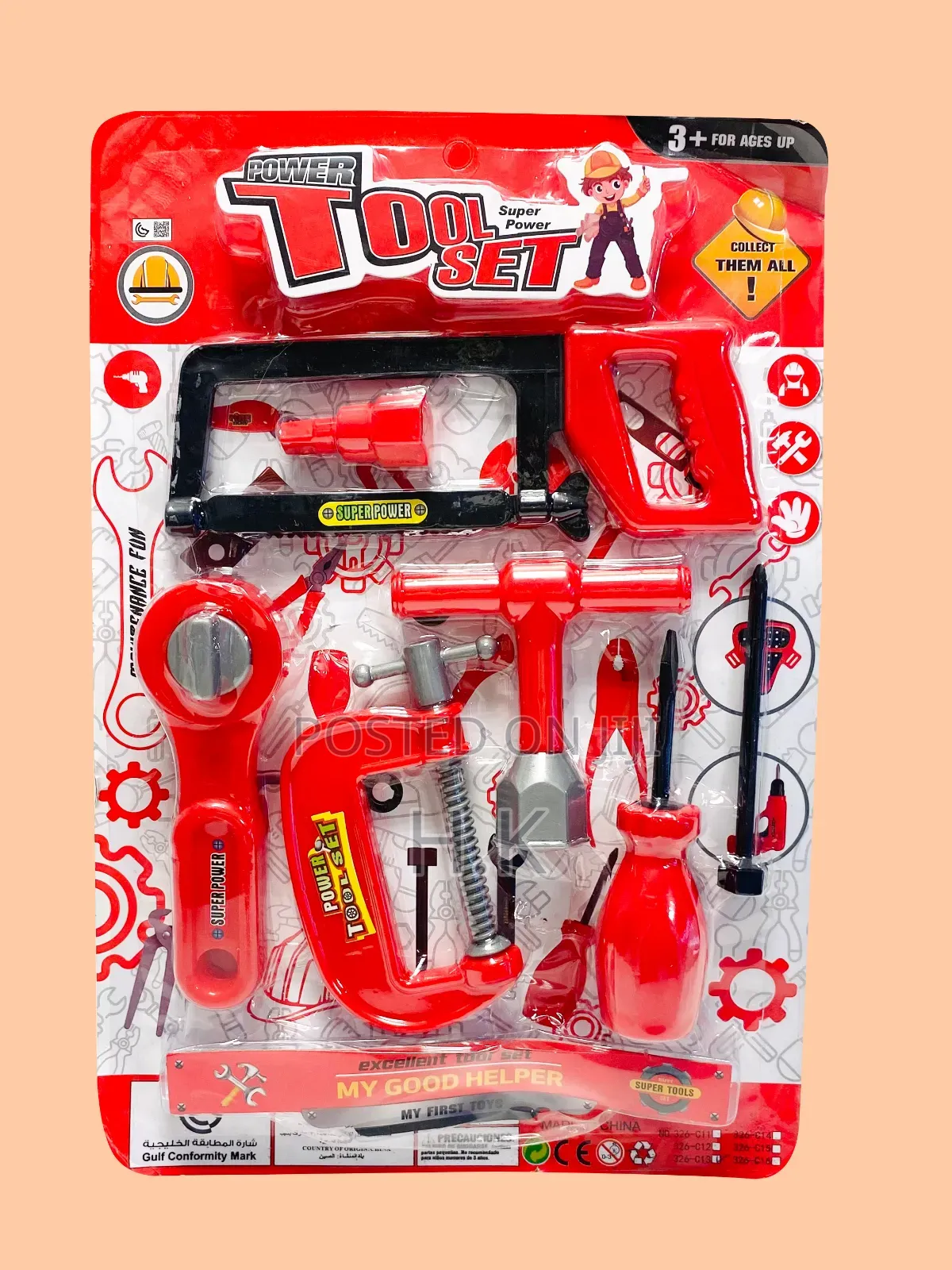 Toy Tool Kit for Children