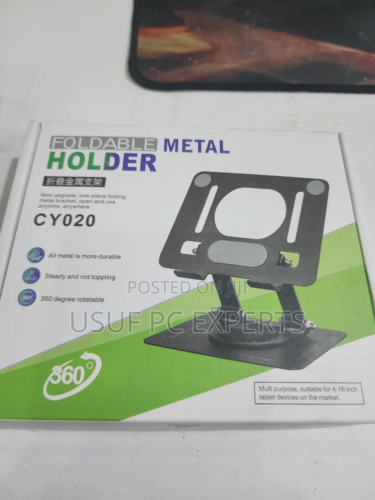 Foldable Tablet Stand Metal