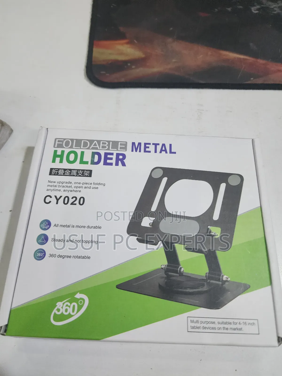 Foldable Tablet Stand Metal