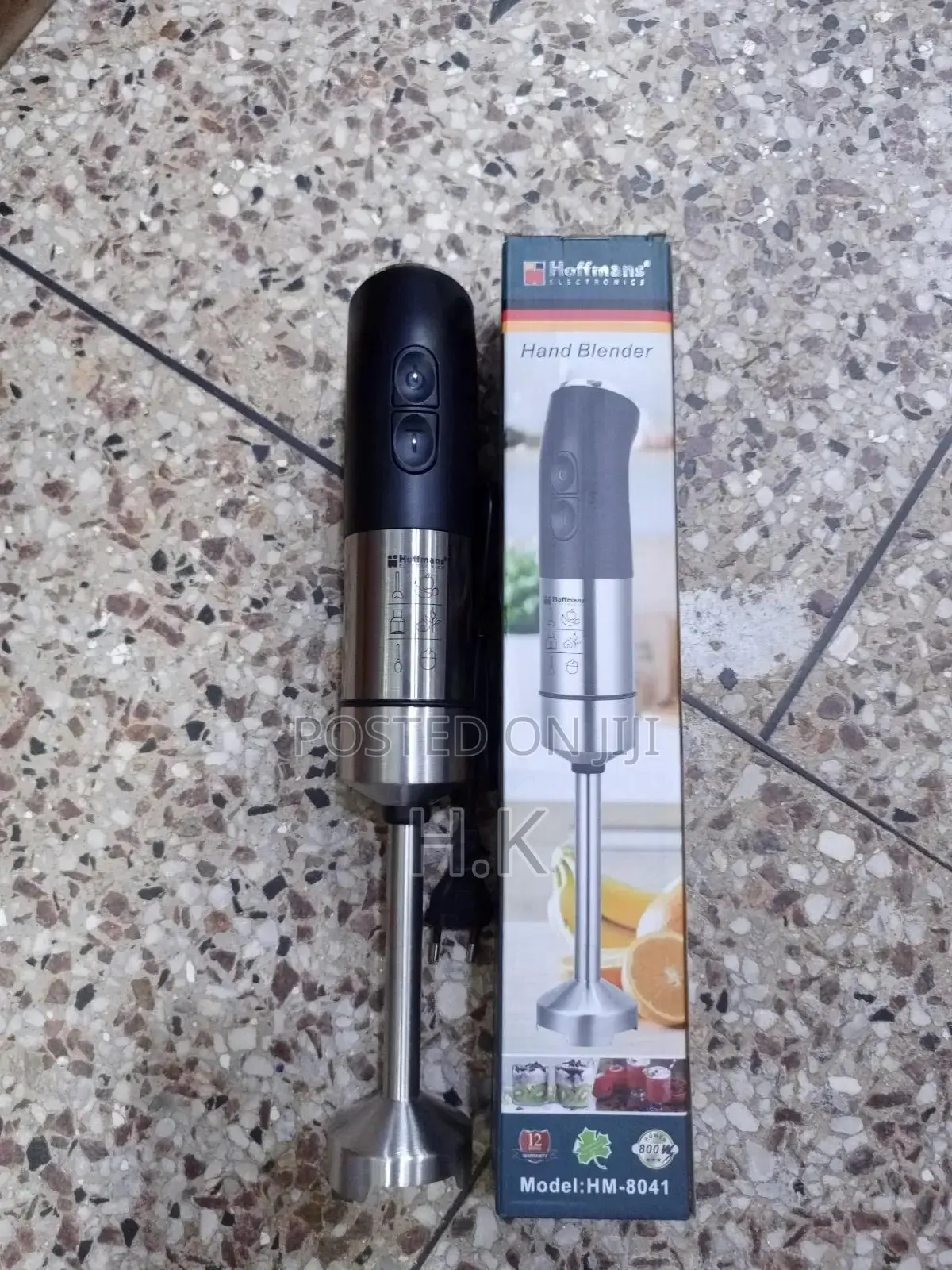 Hoffmans Hand Blender (Model Hm-8041).