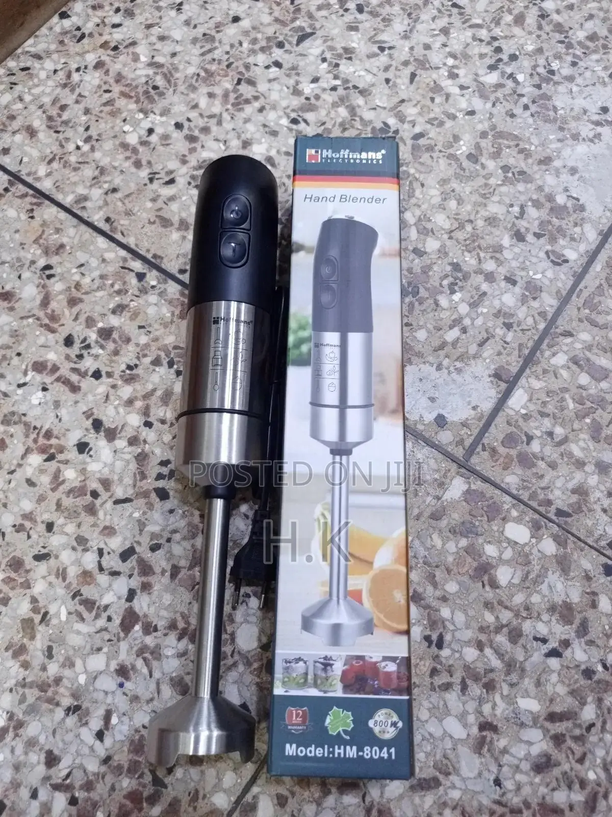 Hoffmans Hand Blender (Model Hm-8041).