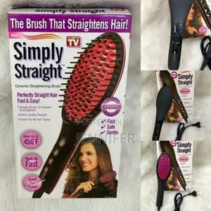 As Seen on Tv Simply Hair Straightener Brush