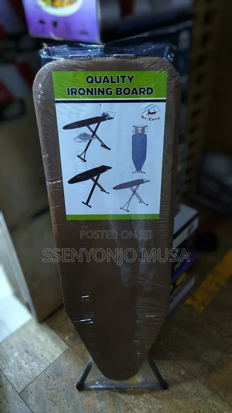 Foldable Ironing Board With Height Adjustments Rest