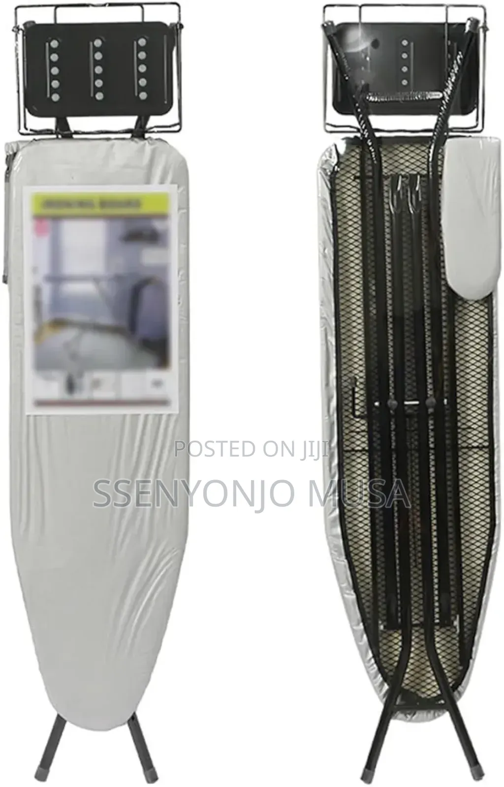 Foldable Ironing Board With Height Adjustments Rest