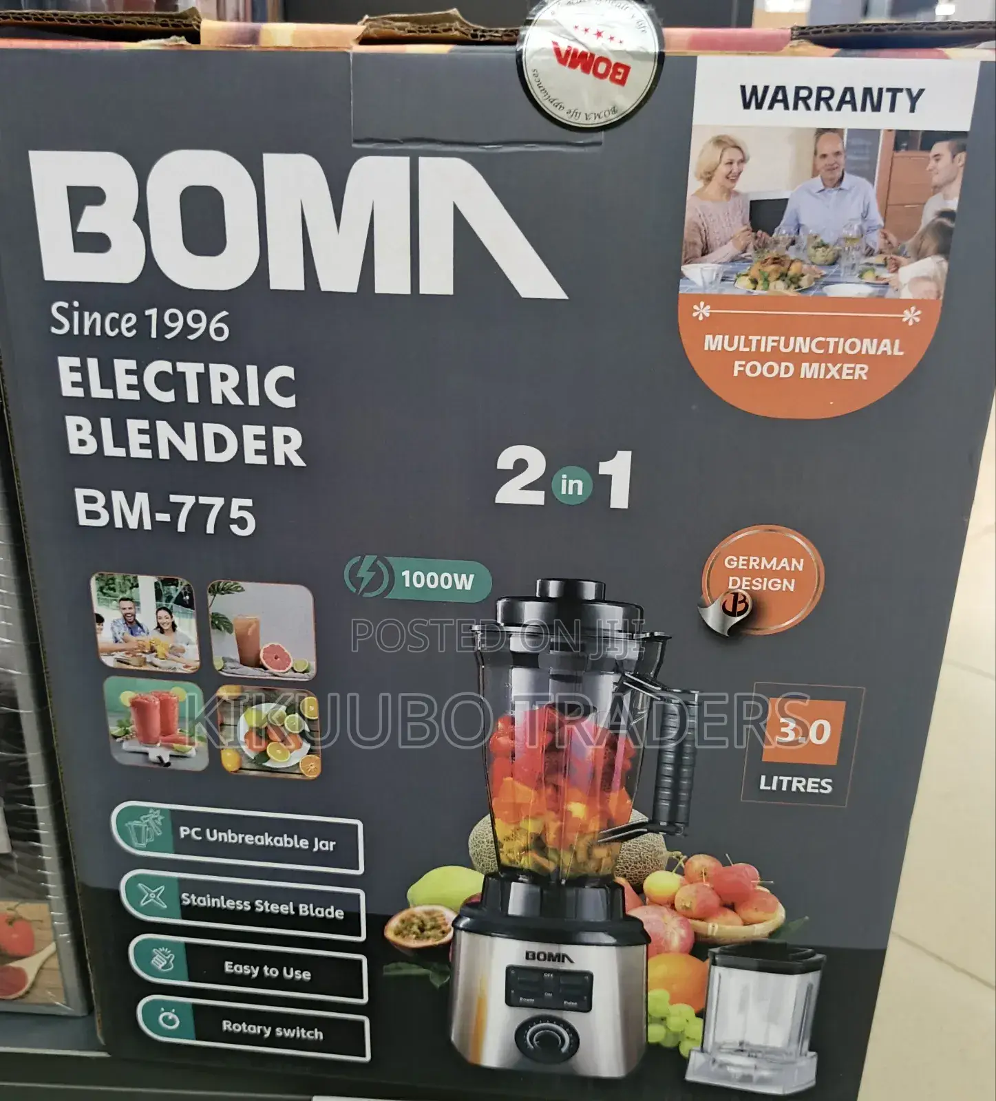 Boma Electric 2in1 Blender