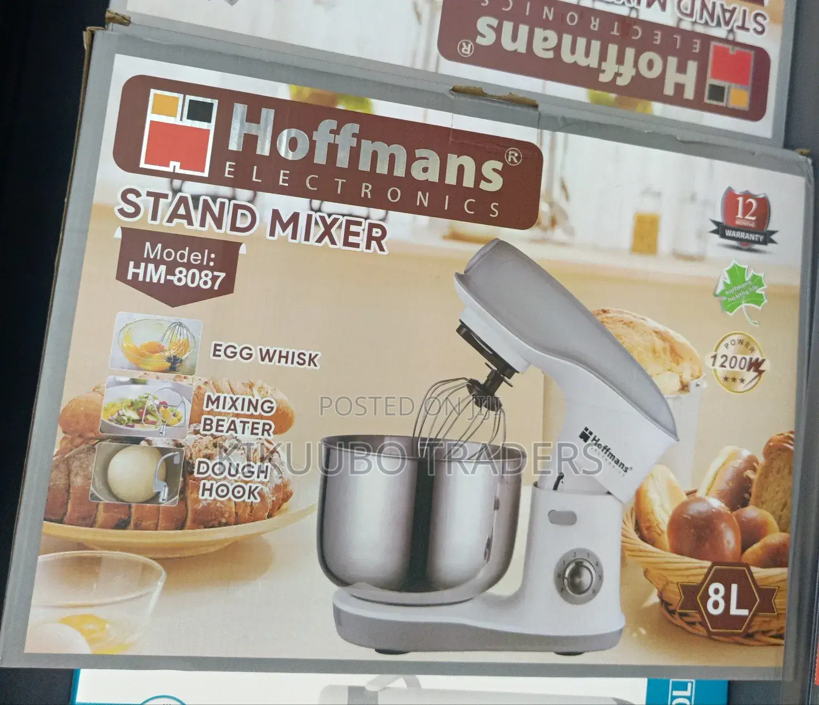 Hoffman 8l Stand Mixer