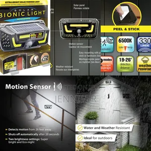 Solar Bionic Wall Light Led Solar Outdoor Light,Motio Sensor