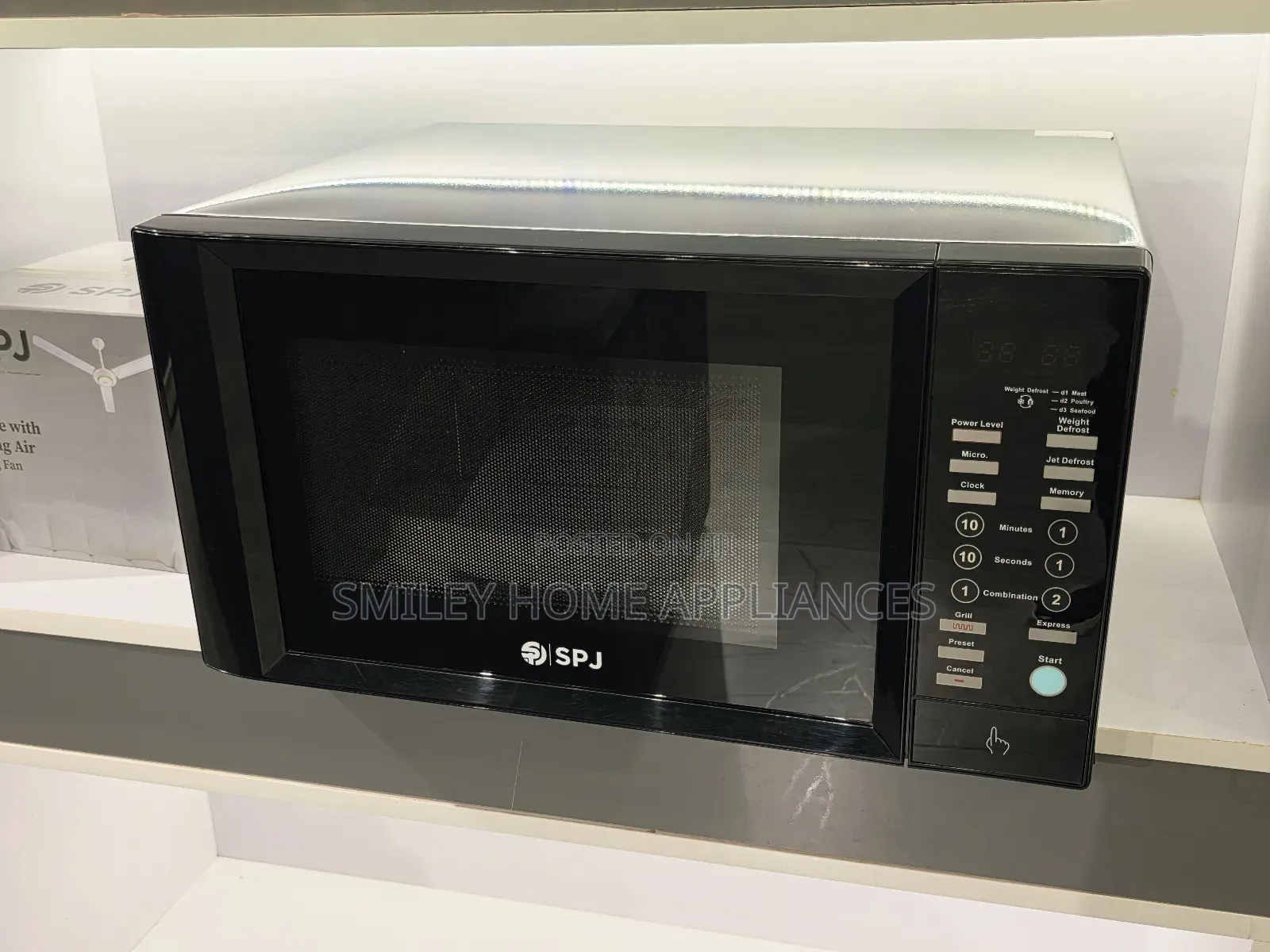 43ltrs SPJ Digital Microwave With a Grilling Functionality
