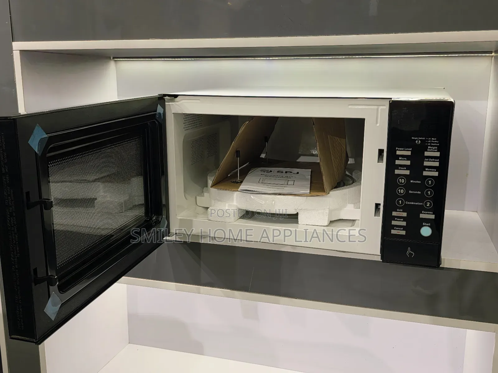 43ltrs SPJ Digital Microwave With a Grilling Functionality