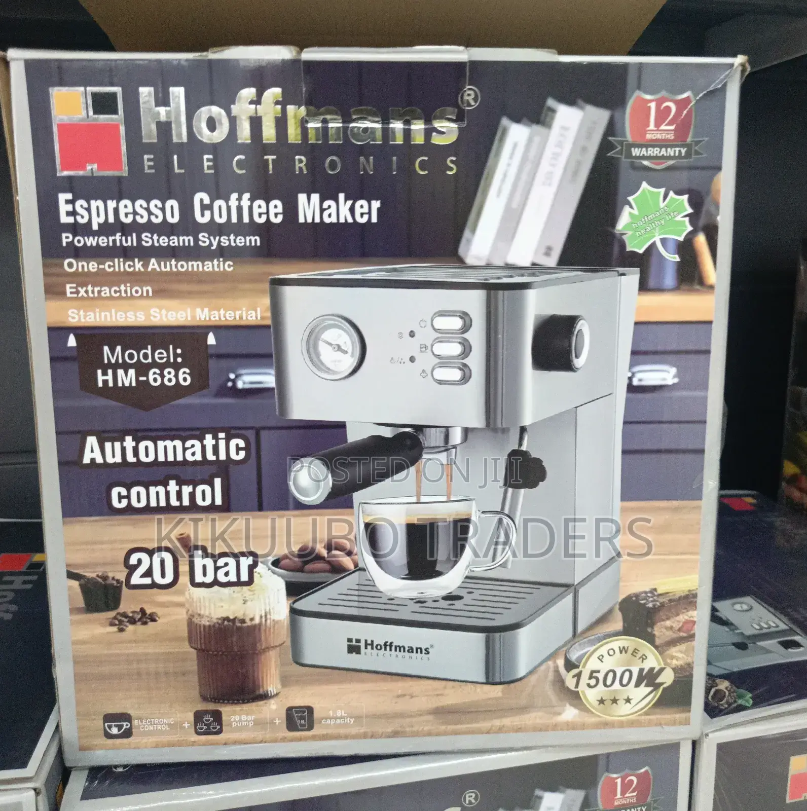 Hoffman 20bar Espresso Coffee Maker Machine