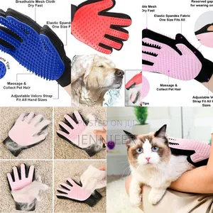Dog and Cat Hair Hair Grooming and Bathing Glove