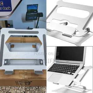 Ergonomic Laptop Stand – Silver