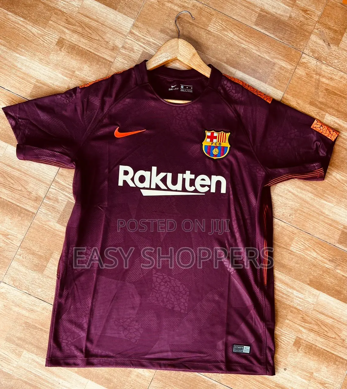 Fc Barcelona Third Kit Jersey 2017-2018 Season