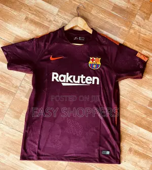 Fc Barcelona Third Kit Jersey 2017-2018 Season