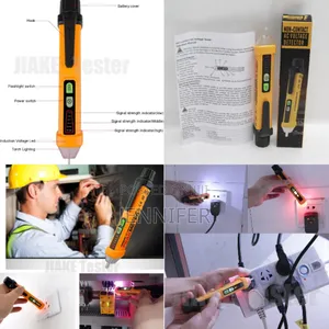 Non-Contact Voltage Detector Pen With Led Flashlight