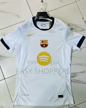Fc Barcelona Jersey 2025-2026 Away Kit Players Version