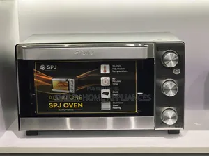 60ltrs SPJ Counter Top Mini Oven Stainless Steel at Discount