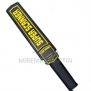 Hand Held Metal Detector - Black