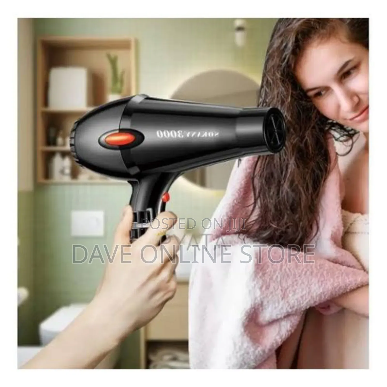 Sokany Hair Dryer Professional Low Noise and Diffuser