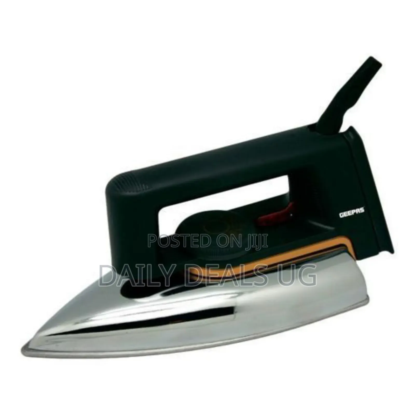 Geepas 1200w Dry Iron - Non-Stick Coating Plate