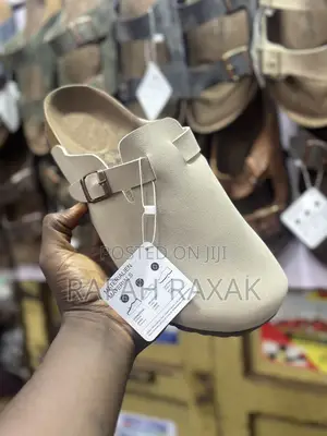 Original Cream Clog Birkenstock “Boston Stone” Sandals