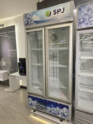 SPJ 840ltrs Chiller Show Case Refrigerator Double Door
