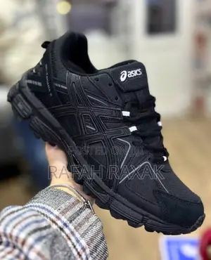 Original Triple Black Asics Gel-Kahana 8 Outdoor Sneakers