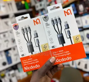 McDodo 6 in 1 Fast Charging 100w Power Drive Pd Cable