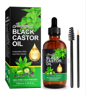 Organic Cold Pressed Unrefined Castor Oil for Hair Growth