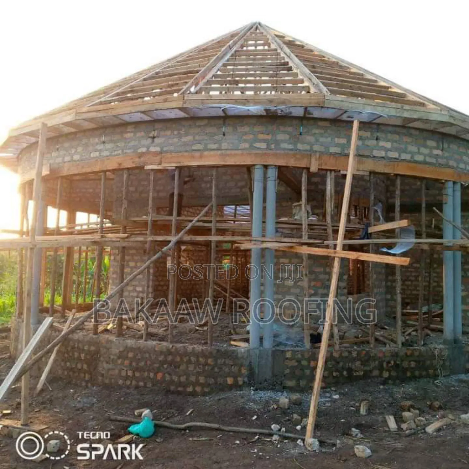 Bamboo Iron Sheets Roofing