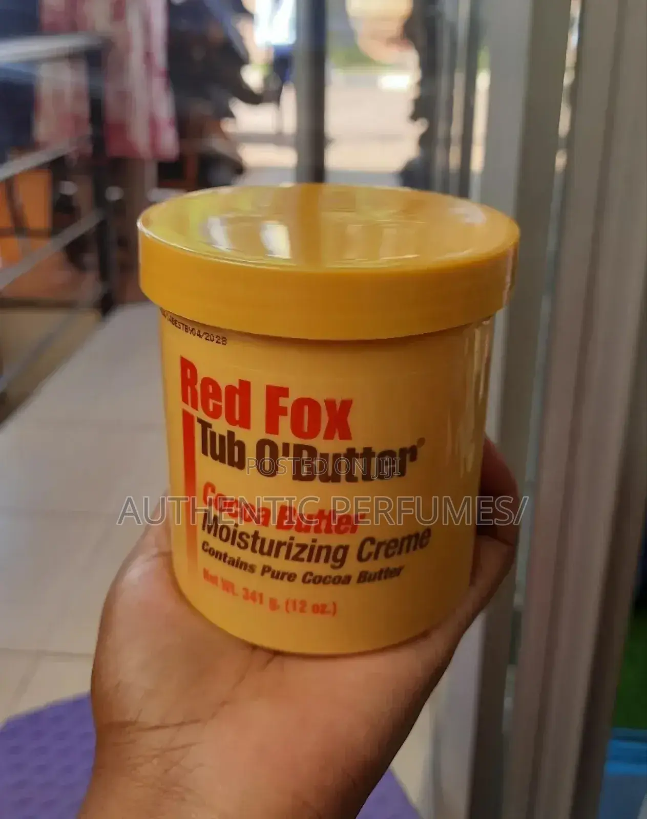 Red Fox Tub O'Butter Moisturizing Creme