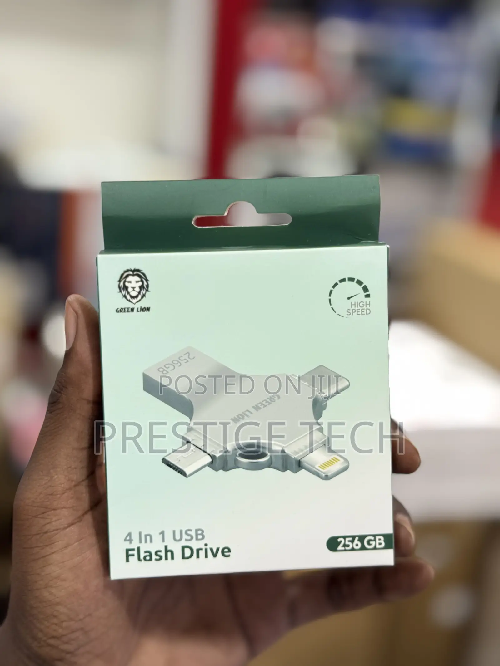 Green Lion 4in1 Usb Flash 256gb